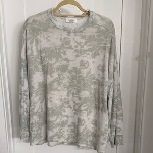 Kaileigh Green Floral Crew Neck Sweater
